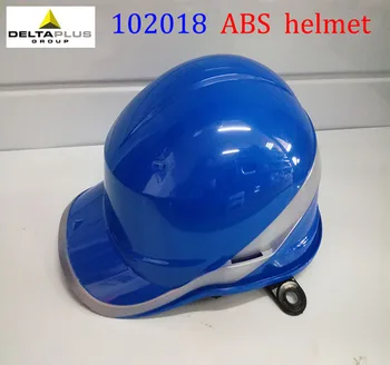 102018 Защитный шлем, Каска, Рабочая кепка, изоляционный материал из АБС-пластика С люминофорной полосой, защитные шлемы для строительной площадки