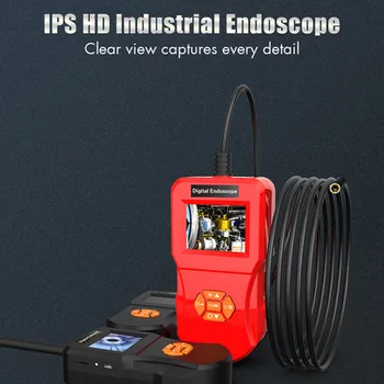2,4 Дюймовый HD ЖК-экран Промышленный Эндоскоп Камера Бороскоп 6LED Цифровая Инспекционная Камера Эндоскоп для Автомобилей Endoscopio