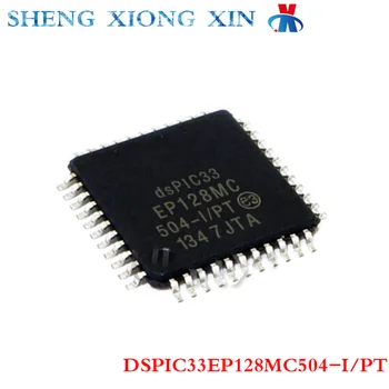 5 шт./лот, 100% Процессор цифровых сигналов DSPIC33EP128MC504-I/PT TQFP-44, DSPIC33 EP128MC, Интегральная схема DSPIC33EP128MC