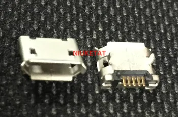 50шт мини-разъем micro USB 5pin DIP 2leg с длинной иглой 5P DIP2 Порт передачи данных Порт зарядки мини-USB разъем для мобильного концевого штекера