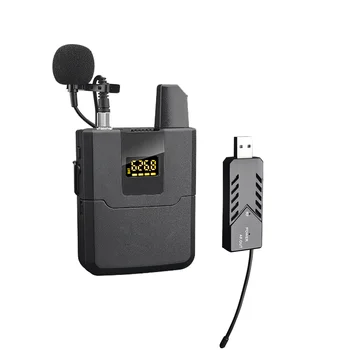 AOSHEN UBM-288, Микрофонный воротник для гарнитуры, USB, Компьютерный Петличный Нагрудник, Мини Беспроводной Микрофон для учителя с камерой телефона