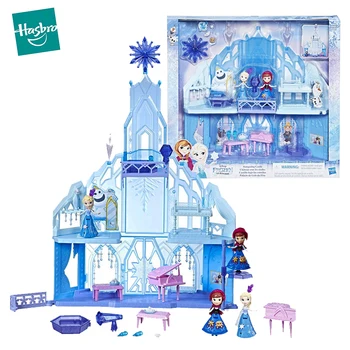 Hasbro Frozens Приключения Эльзы, Замок Созерцания звезд, фигурка Анны, аниме Принцесса, Кукольный дом, игрушки для спальни для девочек, детский подарок