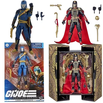 Ko G.i.joe Классифицированная серия Snake Supreme Cobra Commander 6-дюймовая коллекция фигурки с множеством аксессуаров и подарков