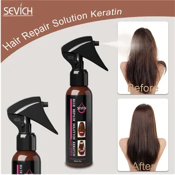 Sevich Hair Repair Solution Кератиновое Питательное Восстанавливающее Средство Для Восстановления Поврежденных Волос Для Женщин, Средство Для Лечения Поврежденных Волос, Питательное Вливание