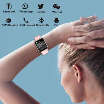 Xiaomi Bluetooth Смарт-Часы Мужские С Полным Сенсорным Управлением, Фитнес-Трекер IP67, Водонепроницаемые, Для Измерения сердечного Ритма, Артериального Давления, Для Сна, Умные Часы Для Женщин