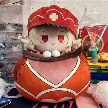 Аниме игра Genshin Impact Klee Плюшевая кукла, Отскакивающий шарик-бомба, Хлопковый Косплей, Милый Орнамент, Подушка, реквизит, подарок на День рождения