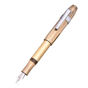 Винтажная ручка, металлический подарок для студентов, портативный Ретро для офиса, бизнес-школы, письма