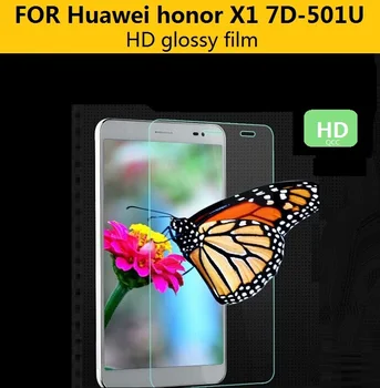 Высококачественная HD lcd прозрачная глянцевая защитная пленка для экрана Huawei honor X1 7D-501U Media pad 7,0 