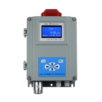 Инфракрасный монитор углекислого газа ЖК-дисплей детектор газа CO2 a-l-a-r-m