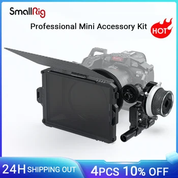 Мини-Матовая коробка SmallRig и профессиональный набор Mini Follow Focus для Беззеркальных зеркальных камер Top Flag 3196 + 3010