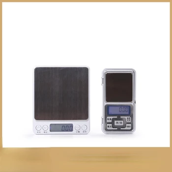 Миниатюрное карманное портативное взвешивающее устройство с точностью 0,01 г, Цифровые весы, электронные весы