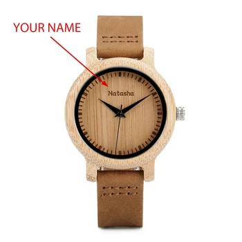 Мужские и женские наручные часы BOBO BIRD Couple Watch, деревянные кварцевые часы для мужчин, персонализированный подарок жениху на годовщину с гравировкой