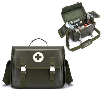 Наружная пустая аптечка первой помощи, Медицинский набор, спасательный набор для выживания, сумка для посещения семейного врача, водонепроницаемый износостойкий медицинский набор
