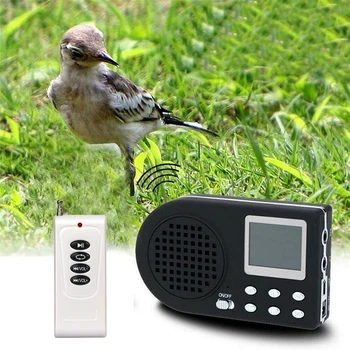 Наружный MP3-плеер с дистанционным управлением, вызывающий птицу, Звуковая приманка для птиц на Ферме, электронное устройство для пения птиц с громкоговорителем, вызывающий усилитель