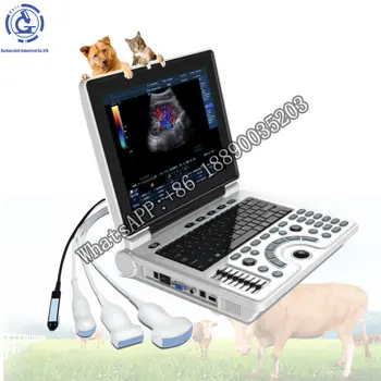 Портативный беспроводной ветеринарный ультразвук с зондами, ультразвуковые сканеры для коров