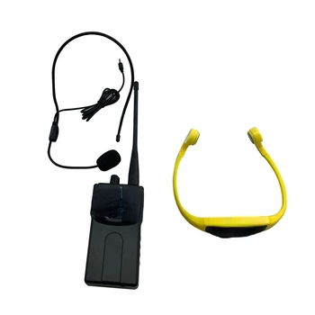 Система обучения плаванию Базовый комплект 1 Наушники для пловца H907 1 Передатчик H900 Swim Communicator