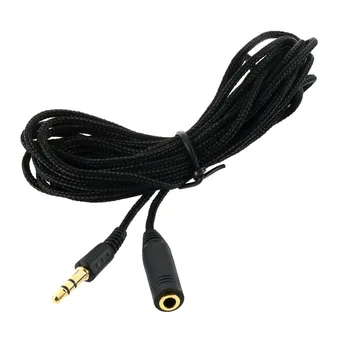 Удлинительный кабель для наушников длиной 10 футов 3,5 мм unisex Для наушников, удлинительный кабель для стереозвука, шнур-адаптер для телефона MP3
