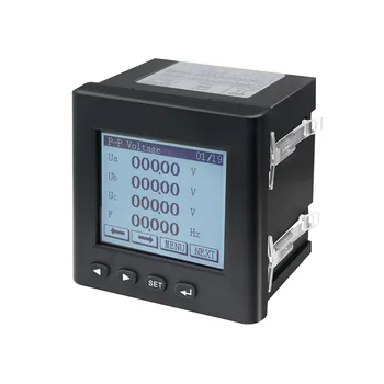 Цифровой анализатор мощности BJ194Q-9SY rs485 в кВтч, счетчик энергии 400 В 36 А, 3-фазный многофункциональный измеритель мощности