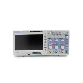 Цифровой Осциллограф Hantek MSO5202D Портативный 200 МГц 2 канала Осциллографы USB Osciloscopio + 16-канальный Логический Анализатор