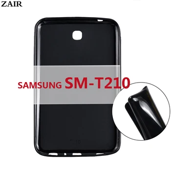 Чехол для Samsung Galaxy Tab 3 7,0 дюйма SM-T210 T211 T215 7,0 ‘Гибкая Мягкая Силиконовая Защитная Оболочка Противоударный Чехол для Планшета
