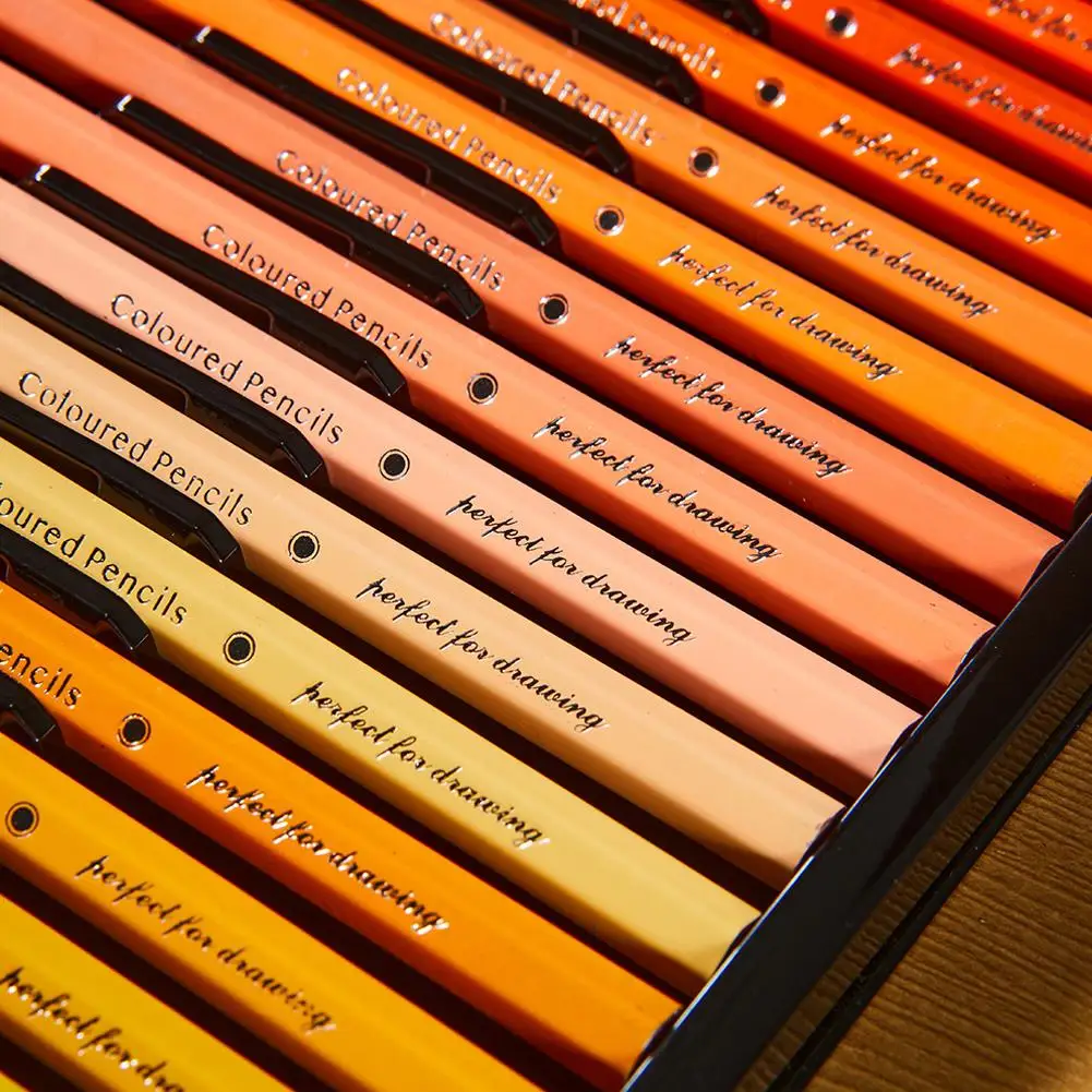 Портативный набор цветных карандашей для начинающих 72 шт./упак. для раскрашивания книг граффити своими руками . ' - ' . 4