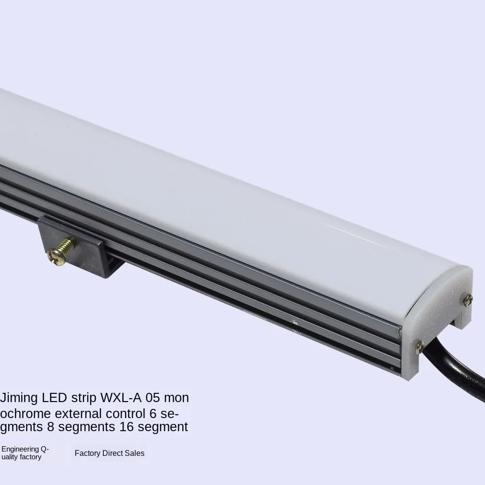 Светодиодная Линейная Лампа 5050 Smd Наружная Водонепроницаемая Жесткая Световая Полоса Цветная Трубка Ограждения DMX512 RGB DC24v LED Wall Washer Light . ' - ' . 2
