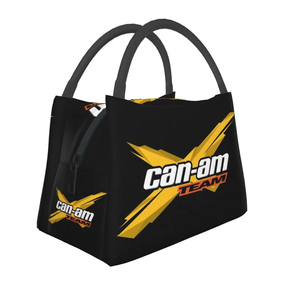 Сумки для ланча с логотипом Can Am BRP ATV, термоизолированные Сумки для ланча, Женская Сумка для ланча, Сменная сумка для ланча для офиса, коробка для еды на открытом воздухе . ' - ' . 0