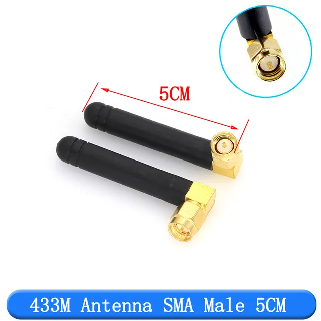 2 шт./лот, антенна 433 МГц, штекерный разъем 3dBi SMA, направленная антенна 433 МГц, Водонепроницаемая антенна 433 М для разъема Lorawan SMA-J . ' - ' . 4