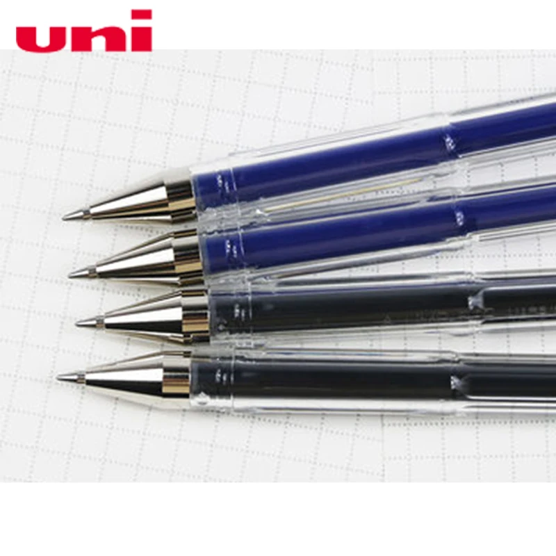 4 шт./Лот Mitsubishi Uni UM-101ER 0,5 мм Стираемые Гелевые Ручки Студенческие Письменные Принадлежности Офисные и Школьные принадлежности . ' - ' . 2