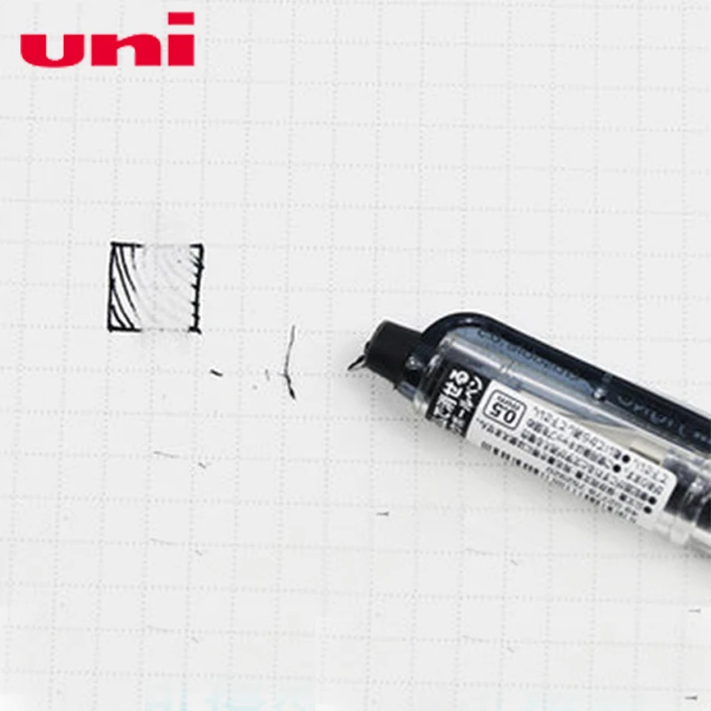 4 шт./Лот Mitsubishi Uni UM-101ER 0,5 мм Стираемые Гелевые Ручки Студенческие Письменные Принадлежности Офисные и Школьные принадлежности . ' - ' . 3